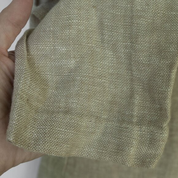 Rachel Zoe Linen Blazer Beige Core Minimal Relaxed Fit Long Lightweight Jacket - Picture 8 of 14